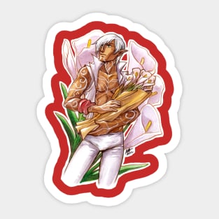 Stoic Lily Sticker